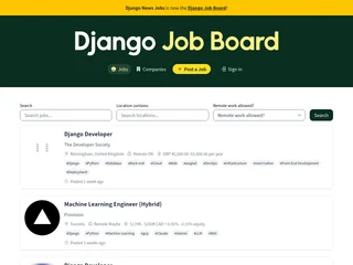 Django Job Board screenshot preview