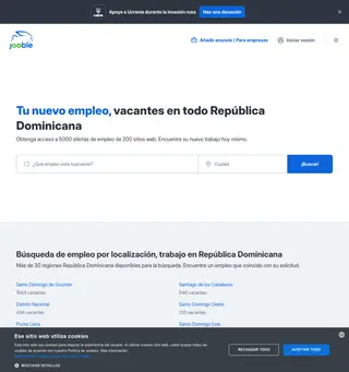 Jooble screenshot preview