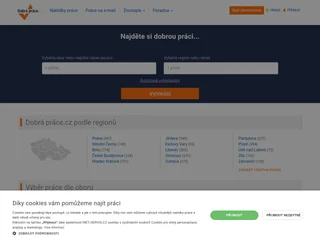 Dobrá práce.cz platform preview Dobrá práce.cz platform preview