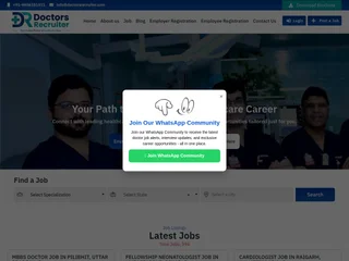 DoctorsRecruiter screenshot preview
