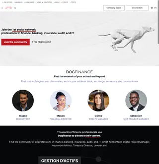 Dogfinance platform preview