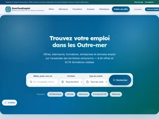 DomTomEmploi screenshot preview DomTomEmploi screenshot preview