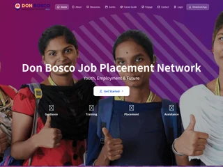 Don Bosco Job Placement Network screenshot preview