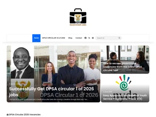 DPSA Government Jobs screenshot preview