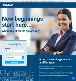 Drake International screenshot preview