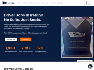 Drivrr.ie screenshot preview