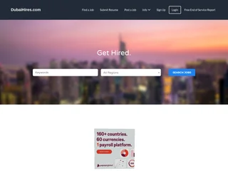 DubaiHires.com platform preview