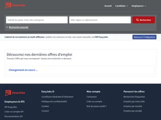EasyJobs platform preview