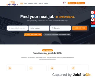 EasyJobs7 platform preview