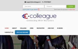 eColleague.in screenshot preview