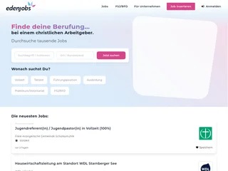 edenjobs.de screenshot preview