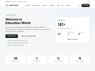 Education World platform preview