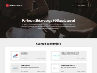 EE Töökuulutused screenshot preview