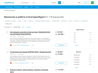 ГородРабот.ру screenshot preview
