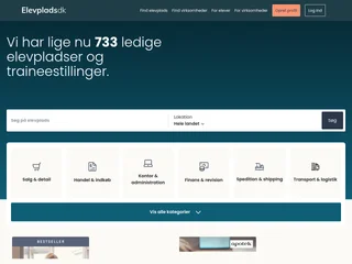 Elevplads.dk platform preview