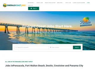 Emerald Coast Jobs platform preview Emerald Coast Jobs platform preview