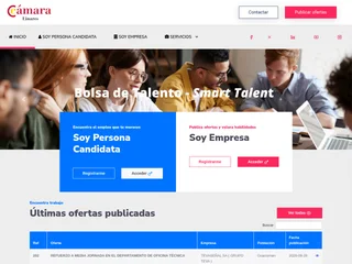Portal de Empleo Cámara de Linares screenshot preview