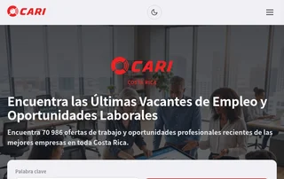empleo.cari.co.cr screenshot preview