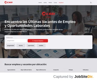 Empleo Cari MX platform preview