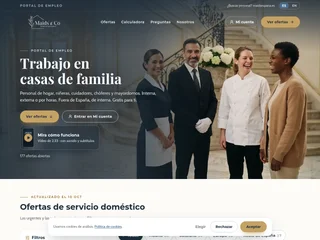 Maids & Co platform preview Maids & Co platform preview