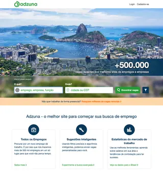 Adzuna screenshot preview