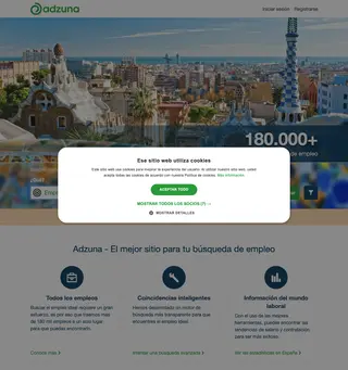 Adzuna screenshot preview