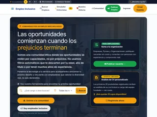 Empleo Inclusivo screenshot preview Empleo Inclusivo screenshot preview
