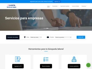 Servicio de Empleo AMIA platform preview Servicio de Empleo AMIA platform preview