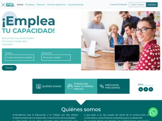 Cámara Argentina para la Formación Profesional y Capacitación Laboral screenshot preview Cámara Argentina para la Formación Profesional y Capacitación Laboral screenshot preview