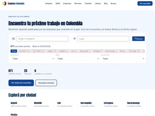 Empleos Colombia screenshot preview
