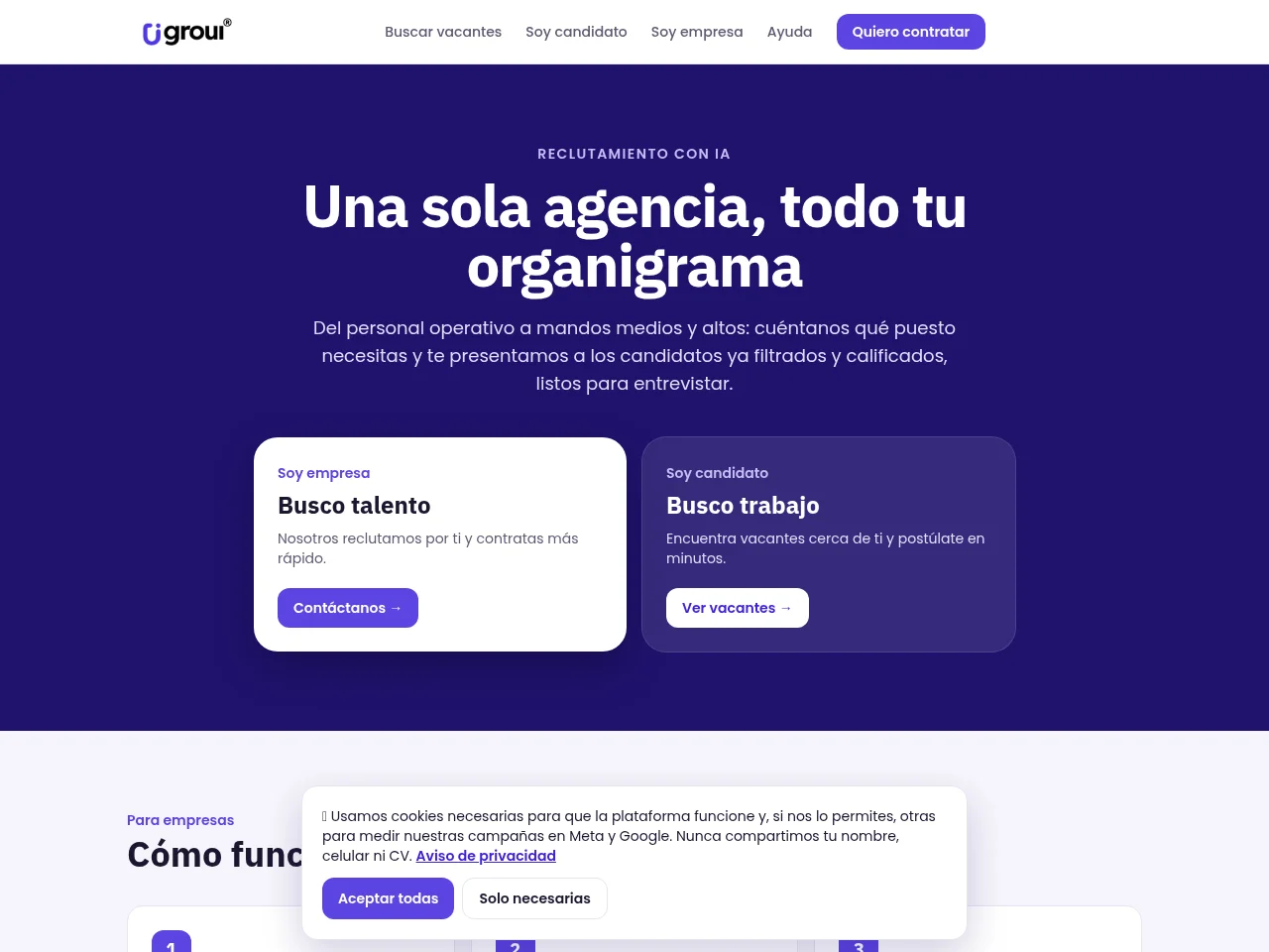 GROUI screenshot GROUI website screenshot