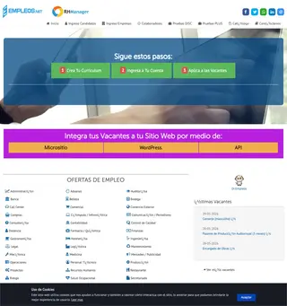 Empleos.Net platform preview
