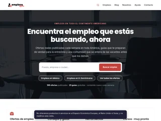 Empleos Ahora platform preview