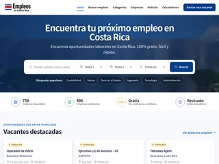 Empleos En Costa Rica platform preview