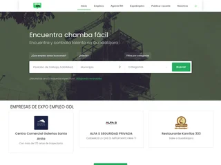 EmpleosGDL platform preview