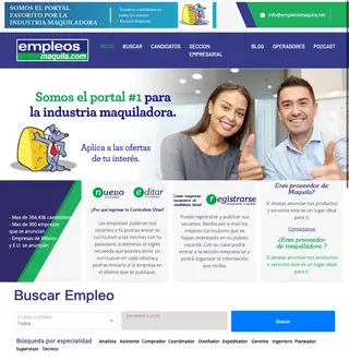 Empleos Maquila screenshot preview