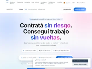EmpleosTech platform preview