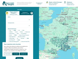 Emploi Bergers platform preview