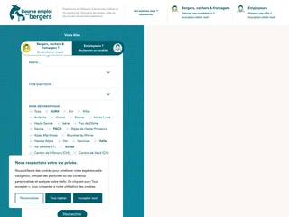 Bourse emploi des bergers screenshot preview Bourse emploi des bergers screenshot preview