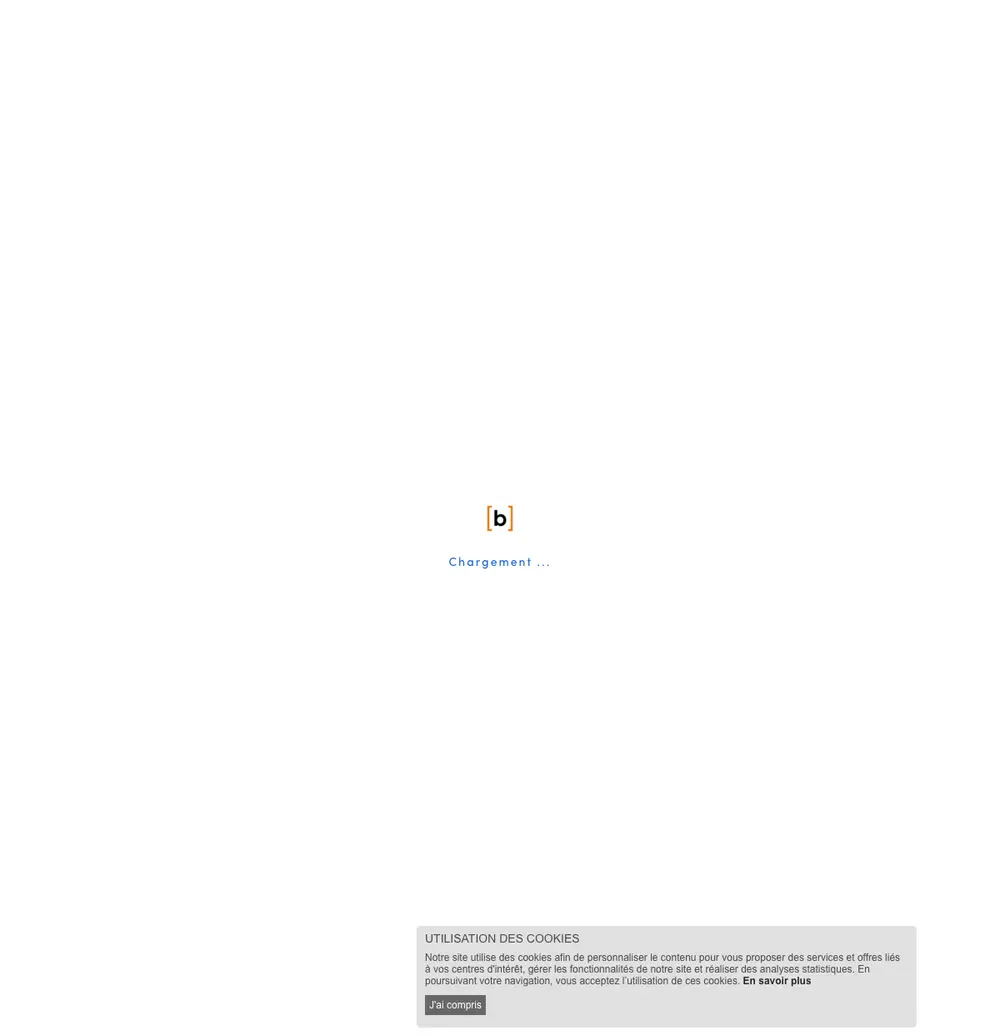 Batiactu Emploi job board platform screenshot showing job search interface