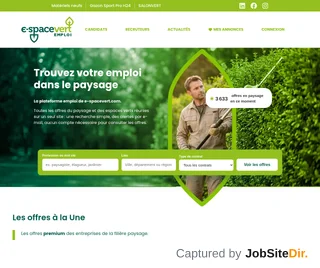 e-spacevert EMPLOI screenshot preview e-spacevert EMPLOI screenshot preview