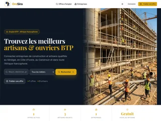 OroSira Emploi screenshot preview