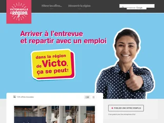 Babillard d'emploi de Victoriaville et sa région screenshot preview