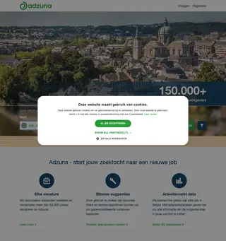 Adzuna screenshot preview