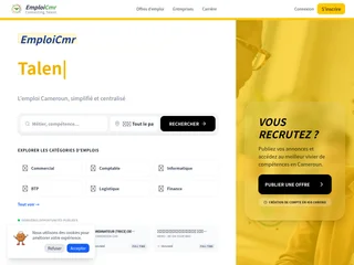 EmploiCmr platform preview EmploiCmr platform preview
