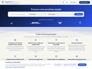 EmploiMarket platform preview