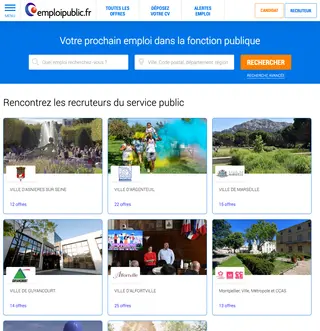Emploi Public platform preview