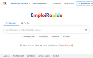 EmploiRapide.Net screenshot preview