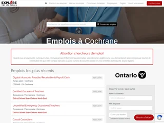 Emplois à Cochrane platform preview
