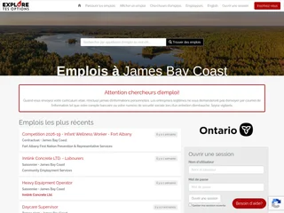 Emplois à James Bay Coast platform preview